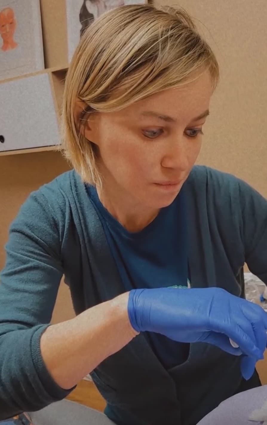 Dr. Anna Yatskar MD performing Botox — SNA Aesthetics Brooklyn